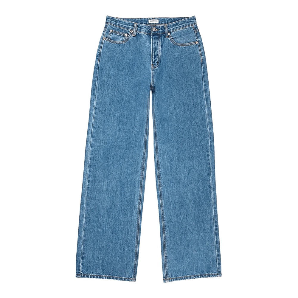 Parke Classic Straight Jeans in Medium Wash
